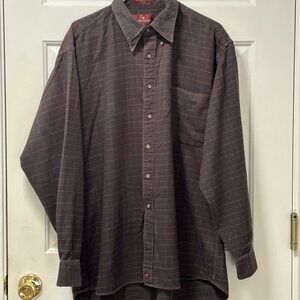 Nordstrom Men’s 100% Imported cotton Flannel Shirt XL Tall